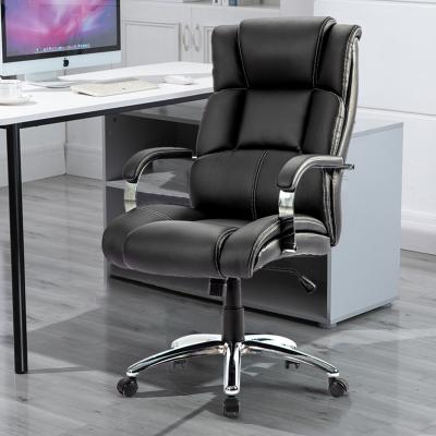 China Modern Design Office Chair Comfortable Rotating Office Chair Leather Executive Boss for sale