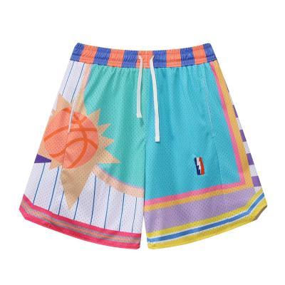 China 2023 QUICK DRY Men's OEM ODM Customized Print Drawstring Gym Basketball Summer Digital Quick Dry Shorts for sale