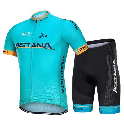 China Fashion Breathable 2 Piece 2023 Men OEM Service Customized Casual Summer Jersey Digital Printing Cycling Sets for sale