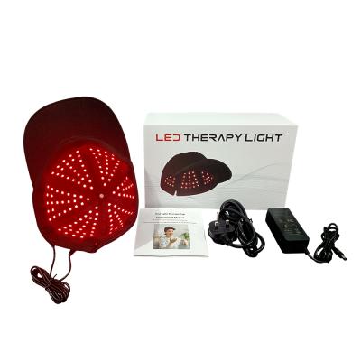 China Hair Growth Laser Led Hair Growth Cap 660nm 850nm 940nm Red Light Helmet Therapy Cap for sale