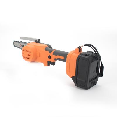 China Bestselling Mini Chain Saw 2-Stroke 6In Lithium Battery Chainsaw Cutter Portable Rechargeable Wood Chainsaw for sale