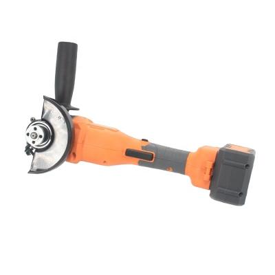 China Large Structural Grinding for Cleaning or Beveling Angular Soft Start Angle Grinder Cordless Grinder with Battery and Charger for sale