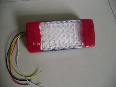 China 12V/24V/10-30V Red/Amebr LED Tail Stop Signal Light For Trailer, Truck, Caravan, Boat Trailer HR11008 for sale