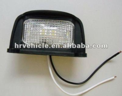 China Waterproof ADR Approval LED License Plate Lamp for sale