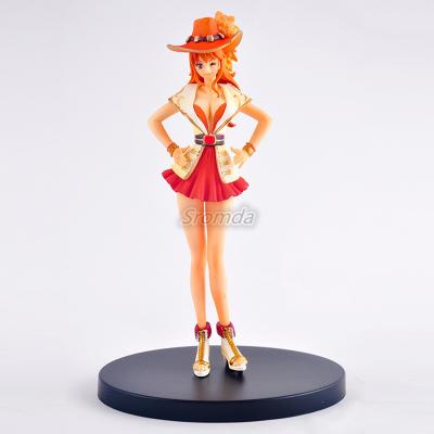 China Nami ONE PIECE ONE PIECE Figure Cartoon Toy Japanese Hot Anime Action Number Collectible Toy 15th Anniversary for sale