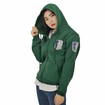 China Wholesale Cosplay Attack on Freedom Casual Cosplay Cos Hoodie Eren Wings Of Titan Costume Sports Hoodies For Adult for sale