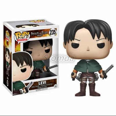 China Cartoon Toy 2021 New Arrive Levi Action Number PVC Toy Q Version Levi Cartoon Toy Levi POP for sale