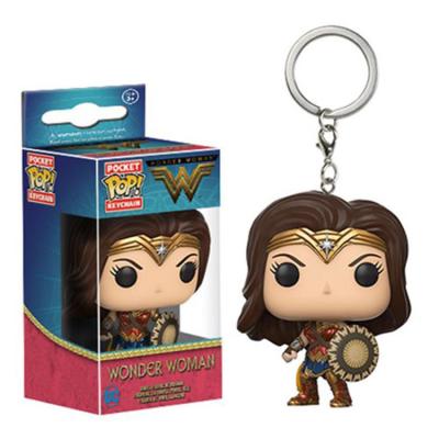 China Sromda Justice League Collectible Hot Selling Decoration/Gift/Characters Pocket POP Key Chain Deflate POP Vinyl Action Number Toys for sale