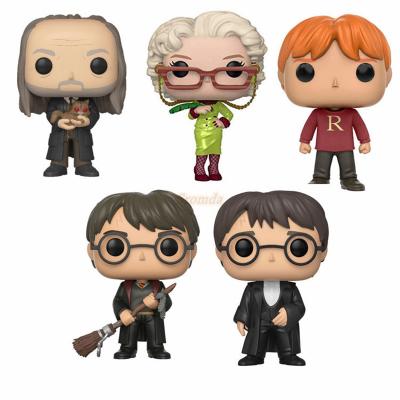 China Cartoon Toy Hot Movie Harry Potter Vinyl Figure Funky Ron Weasley Harry Rita Skeeter PVC Figure Toy POP Figures for sale