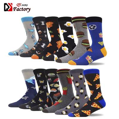 China Wholesale New Design Funny Colorful Unisex Custom Socks Fashion Crew Socks QUICK DRY Funny Socks for sale