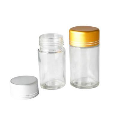 China Garment Round 100ml 150ml 180ml 200ml Sealed Jam Honey Glass Jars And Bottles With Long Deep Metal Lid for sale