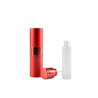 China High Quality Mini Garment 8ml 10ml Metal Pocket Aluminum Perfume Bottles for sale