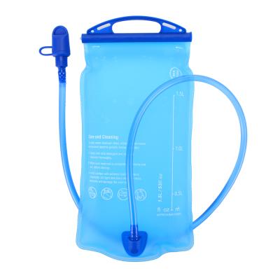 China Modern Outdoor TPU Hydration Bladder 1.5 Liter, BPA Free, For Hydration Pack, Leak Proof, To Increase Running Climbing Cycling for sale