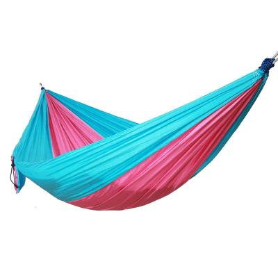 China Factory Direct Supply Ultra Light Westwolf Parachute Cloth Hammock Single Swing Camping Double Swing Outdoor for sale