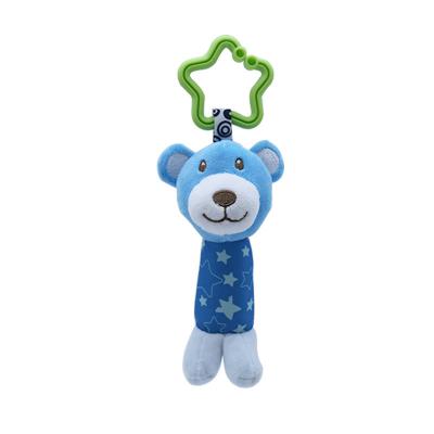 China Bells Inside Baby Infant Cute Plush Animal Bed Hanging Musical Wind Chime for sale