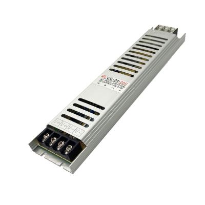 China Long Strip Shape 24V200W Matx Led Adapter 1A 10A Panel 220Voltage Din Rail Converter AC DC 5V 12V 48V Power Supply Eliminador for sale