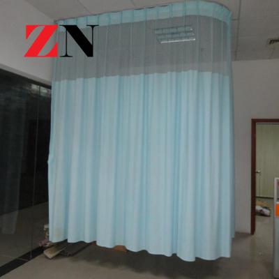 China Clinic Fireproof Partition Medical Curtain Supplies For Hospital Patients Room for sale