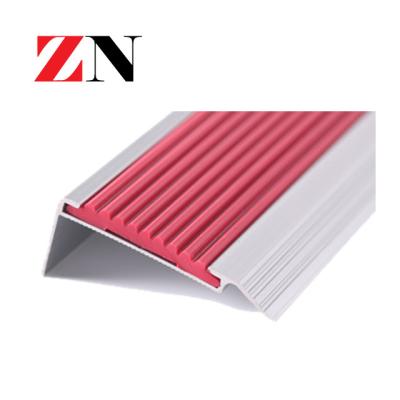 China Manufacturer Anti Slip Hot Selling Excellent Anti Slip Extruded Flexible Aluminum Stair Flair for sale