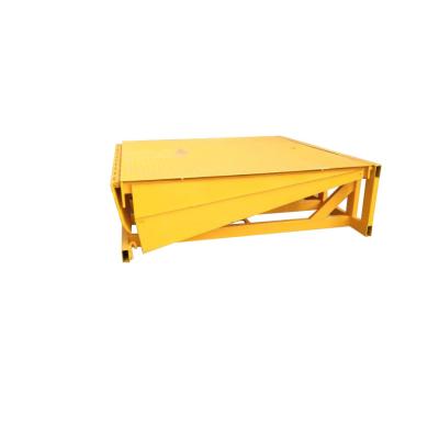 China Widely Fixed Container Dock Ramp Dock Leveler For Central Logistics Loading Bridge for sale