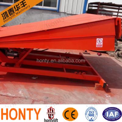 China hydraulic dock leveler / container dock ramp / electric adjustable steel dock leveler for sale 2500*2000 for sale