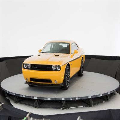 China Hotels New Design Hydraulic Car Turntable Car Turntable Platform Car Show Stage for sale