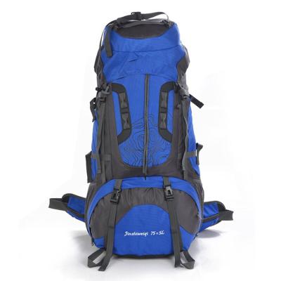 China Waterproof Outdoor Waterproof Backpack 80l Heavy Hiking Camping Bag for sale