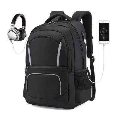 China With USB With USB Business Laptop Oxford Backpack Travel School Bag for sale