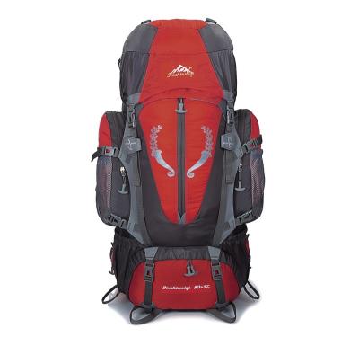 China Professional Waterproof 80L Outdoor Wear Waterproof Adventure Mountain Backpack for sale