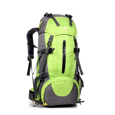 China Outdoor Waterproof Use Mountaineering Camping Outdoor Sports Carry Hiking Rucksack Bag Hiking Travel Rucksack for sale