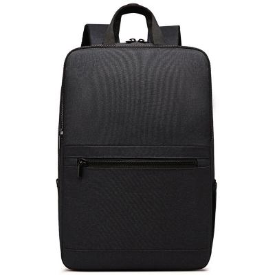 China Breathable Promotional Waterproof Canvas Laptop Backpacks Breathable Men School Bag for sale