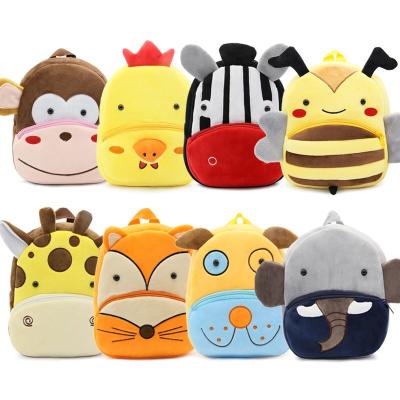 China 2018 3D cartoon plush anti-theft anti-theft children backpacks kindergarten schoolbag dinosaur kids backpack school bags for sale