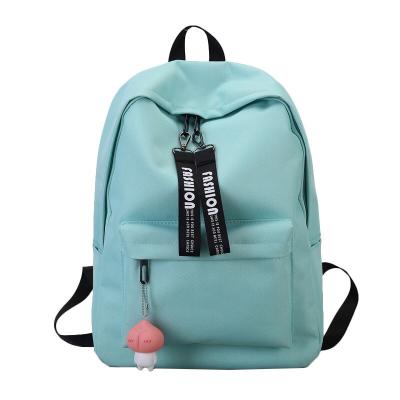 China Waterproof Waterproof Daily Women Fashion Leisure School Bag Custom Nylon College Bags Girls Backpack for sale