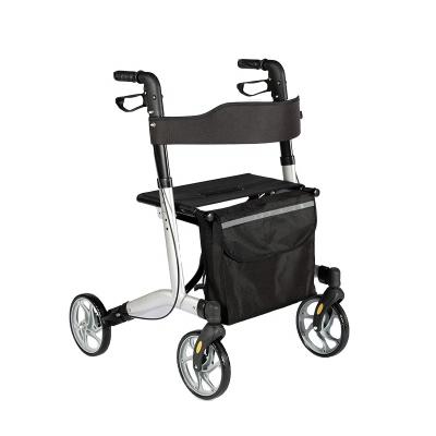 China China Supplier Foldable 4 Wheels Folding Rollator With Seat TRA14 for sale