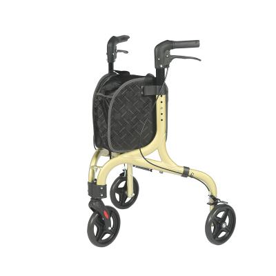 China Aluminum Easy to Fold and Carry Rolling Tri Walker TRB01 for sale