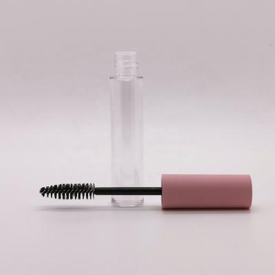 China Cosmetic Empty Mascara Tube 10ml Wand Eyelash Cream Container Bottle Refillable Clear Bottles Pink Mascara Tube for sale