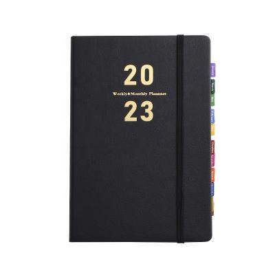 China High quality daily planner 2022-2023 a daily weekly and monthly calendar 2022 planner achieve your goals with this weekly planner A5 size for sale