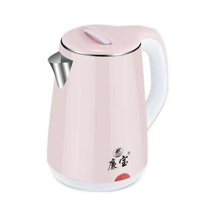 China 360 Degree Rotation Low Wall Electric Kettle 1.8L/2.3L High Quality Stainless Steel Electric Kettle for sale