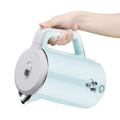 China 360 Degree Rotation Base Double Wall 201/304 Stainless Steel Kettle China Temperature Control Electric Kettle for sale