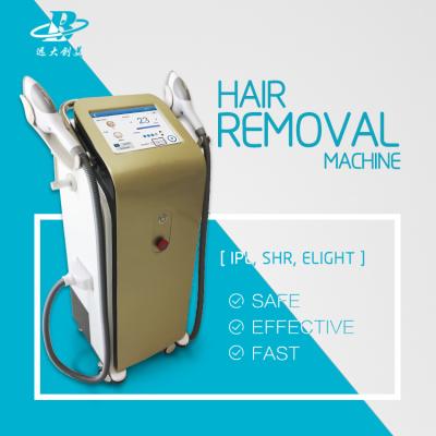 China Fast Frequency 10HZ  Vertical ipl+rf multi functional Hair Removal machine with low price for sale