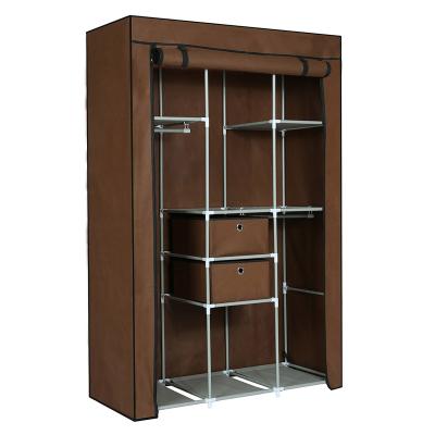 China Adjustable Modular Fabric Storage Rack Custom Wardrobe (Other) Cabinet With Drawers for sale