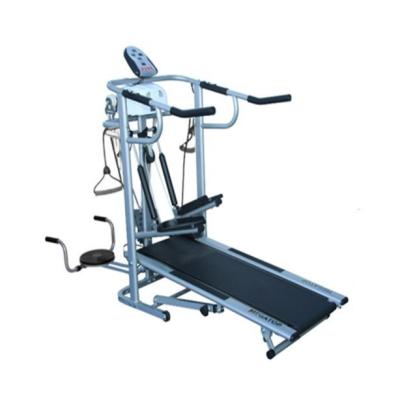 China Home Multifunctional 6 in 1 Manual Treadmill FW803B with Massager, Stepper, Rope, Tornado, Pump for sale