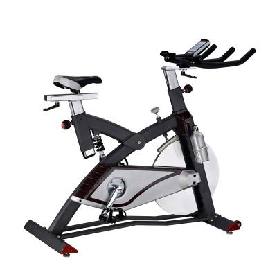 China Sports Cheap Home Use Bike Slim Recycling Indoor Belt Driving 20KG LA CNC Front Flywheel Spinning Bike For Home Use for sale