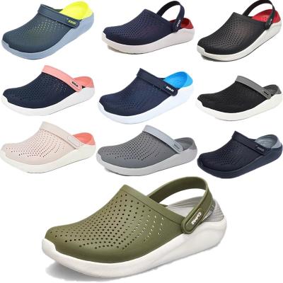 China Massage Men's Light Weight EVA New Soft Clogs Wholesale Cheap Summer Outdoor Shoes Men Beach Shoes Garden Clogs Shoes for sale