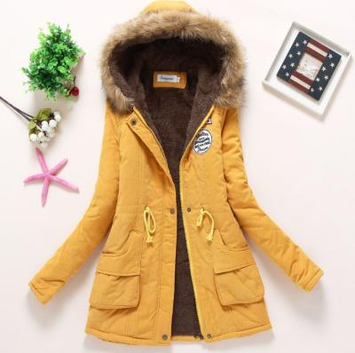 China Sustainable fur coat parka women, parkas women, parka jacket for sale