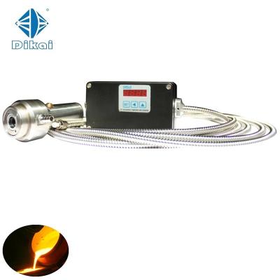 China Fused Steel Furnace Standing Fiber Optic Temperature Sensor For Non Contact High Temperature Measurement for sale