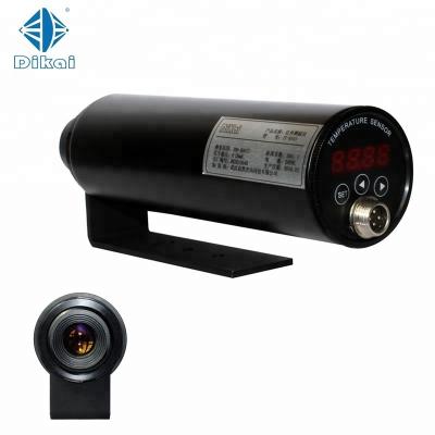 China Forge of Emissivity Adjustable Infrared Optical Pyrometer with LED Display for sale