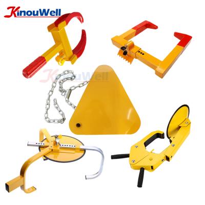 China Best Car Tire Wheel Clamp Manufacturer Anti Theft Police Parking Wheel Lock for sale