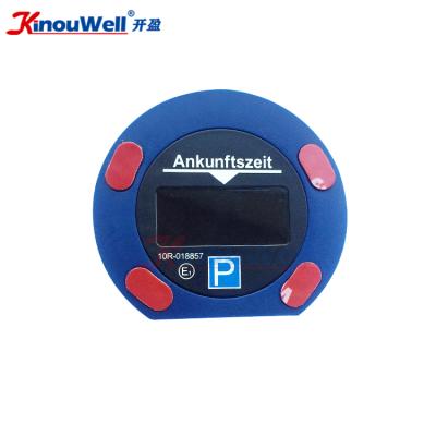 China ABS. Front: Swiss PMMA German-French Parking-Timer-Disc, Elektric LCD Display Parking Clock Timer Disc for Parking for sale