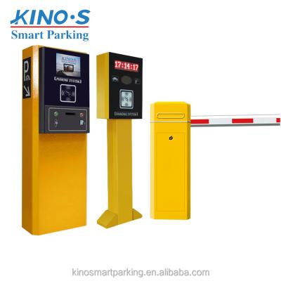 China Parking ticket dispenser machine A3 Steel Car Guangzhou KINO Management System Fixed for sale