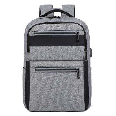 China With Promotional Multi Functional Laptop Backpack OEM Low Price USB Supplier Waterproof Business Gold Laptop Bag Backpack Travel for sale